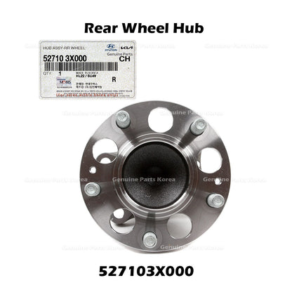 Genuine Rear Wheel Hub 527103X000 for Hyundai Elantra Veloster Kia Forte