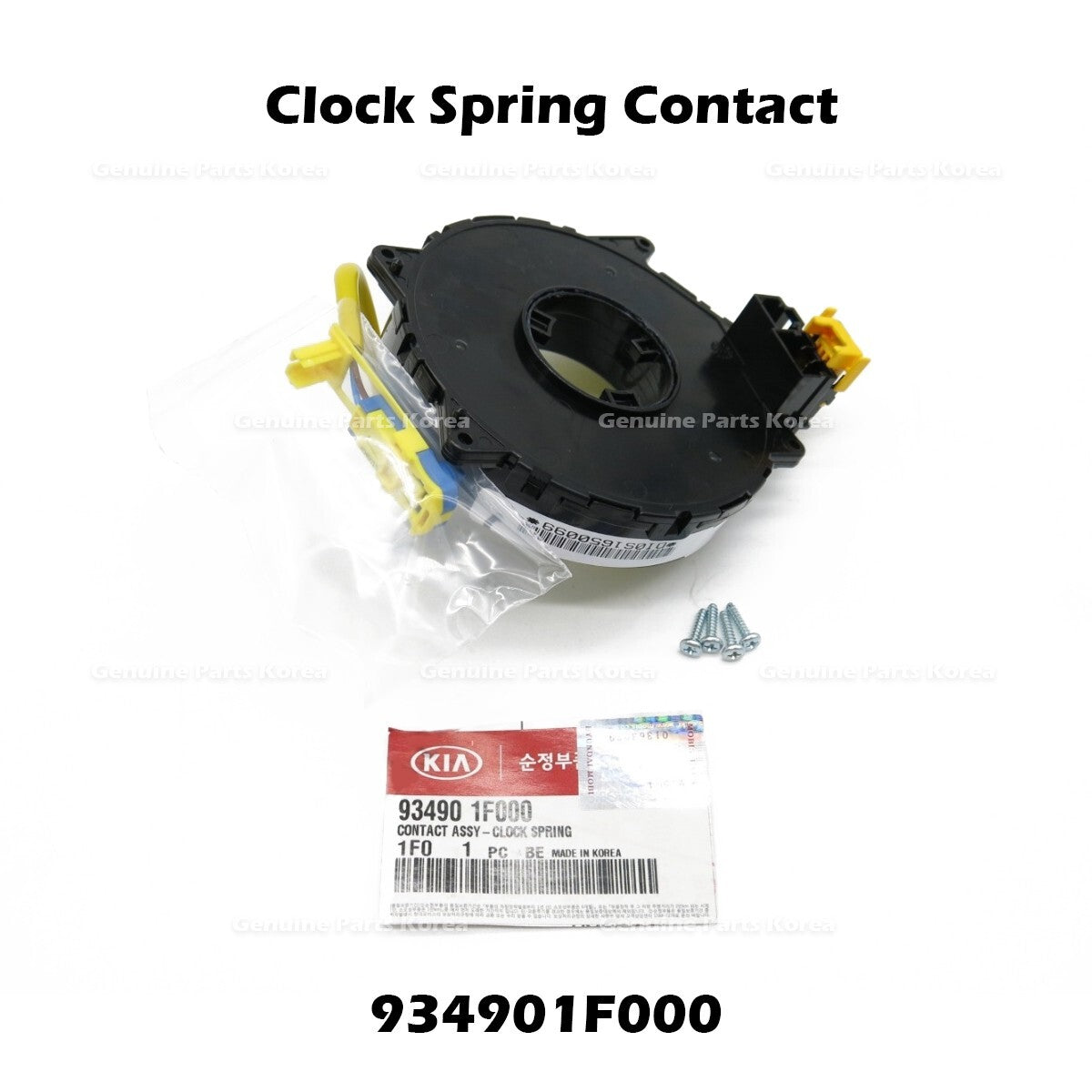 Genuine Clock Spring Contact 934901F000 for Hyundai Tuscon Kia Sportage