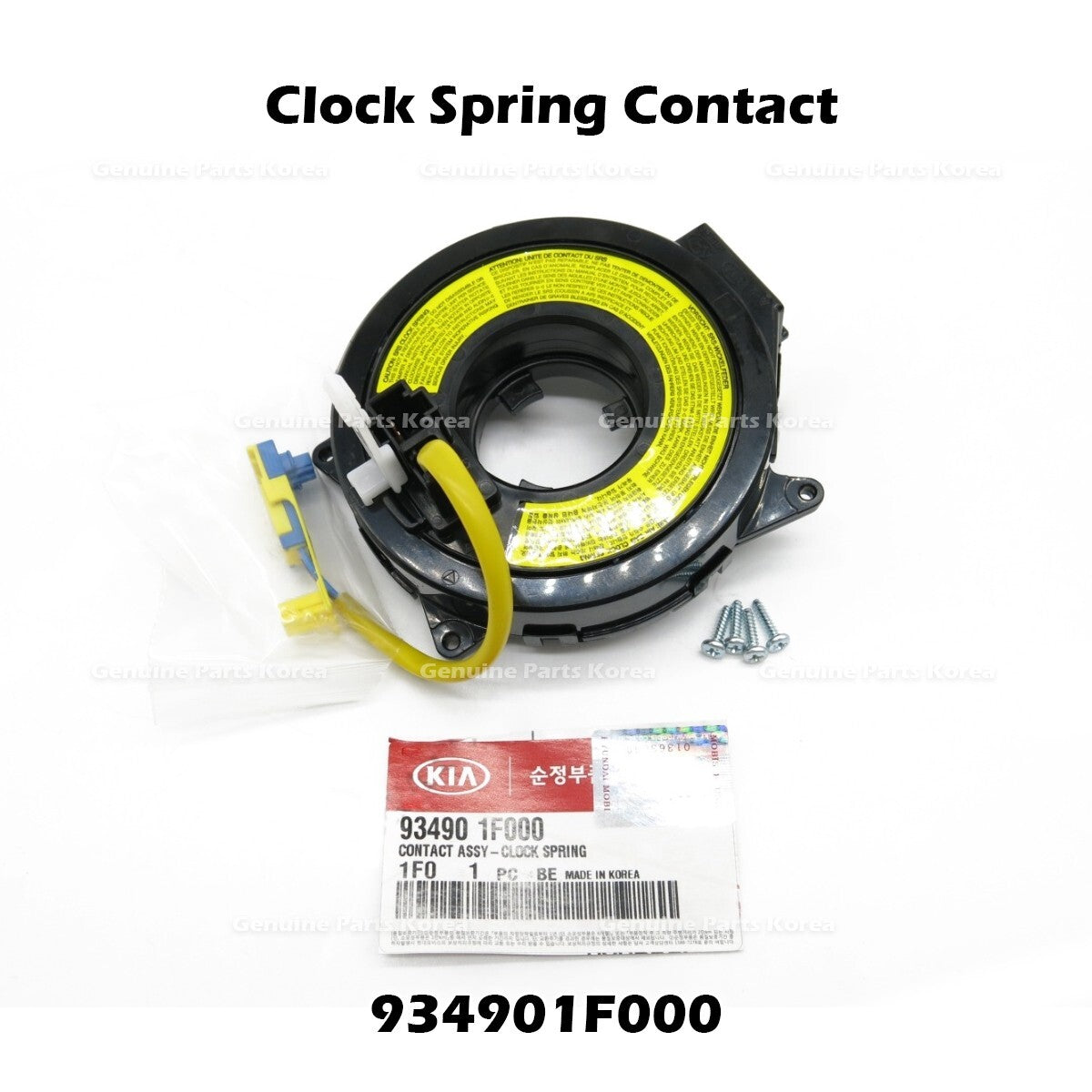 Genuine Clock Spring Contact 934901F000 for Hyundai Tuscon Kia Sportage