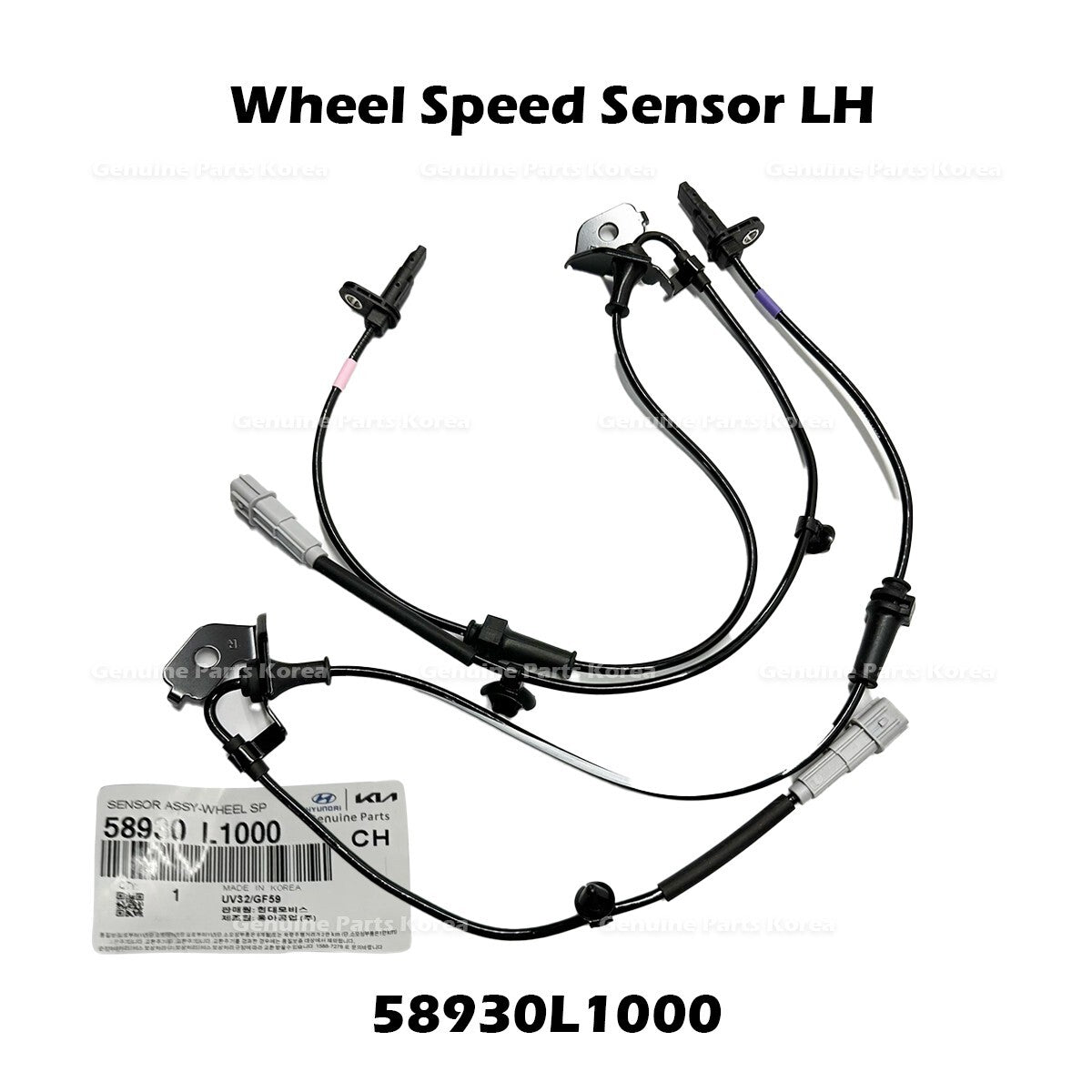 Genuine Wheel Speed Sensor LH 58930L1000 for Hyundai Sonata Kia K5