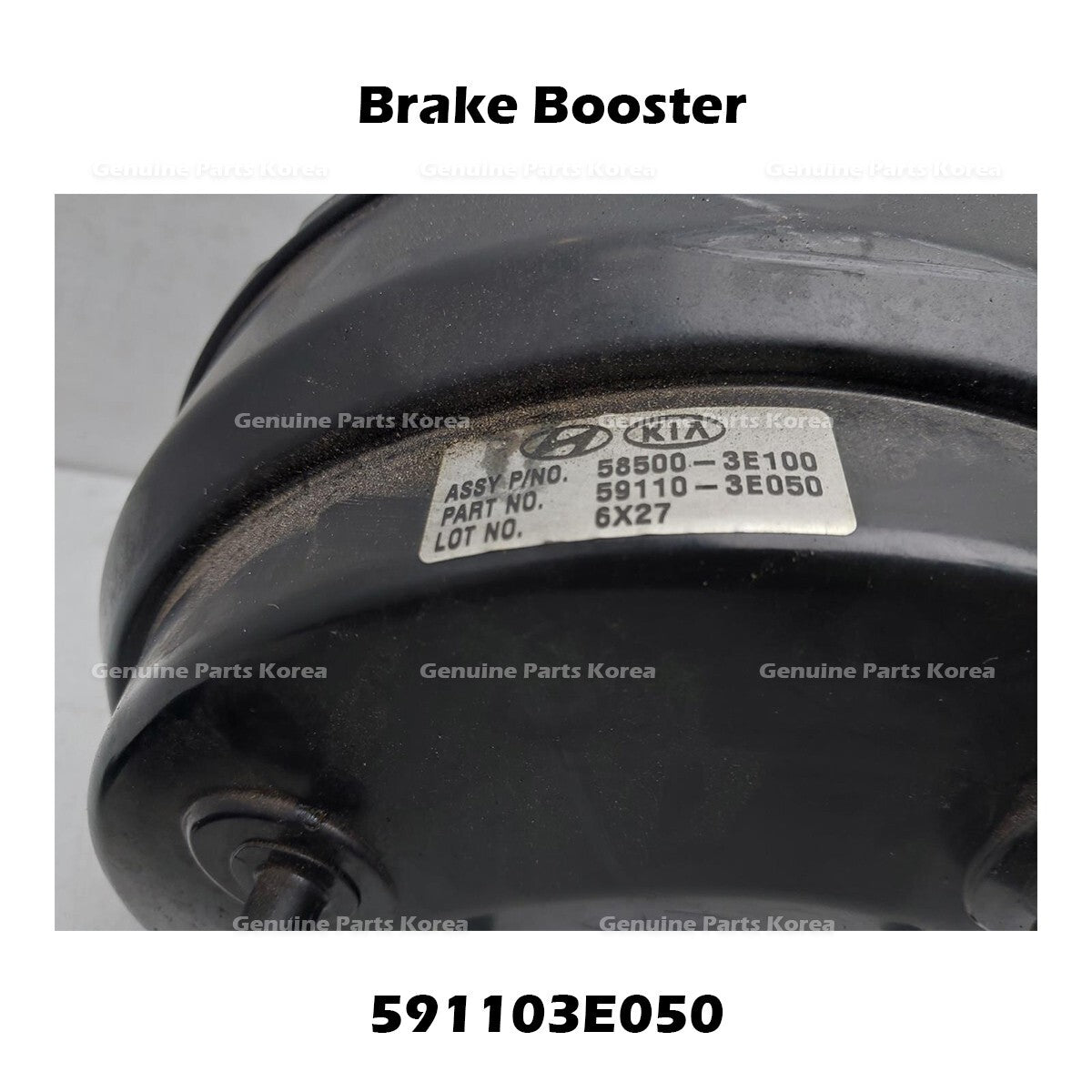 Genuine Brake Booster 591103E050 for Kia Sorento