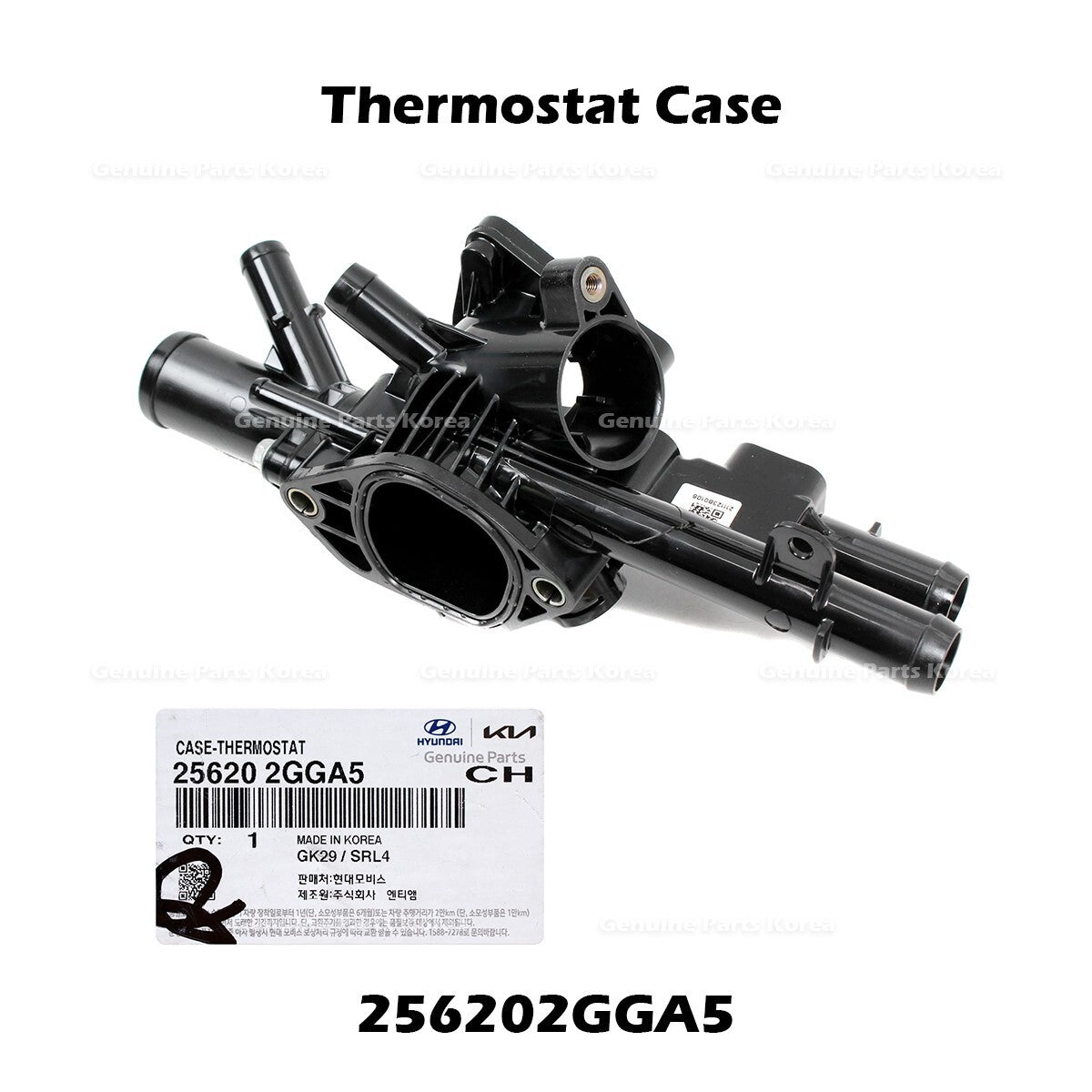 Genuine Thermostat Case 256202GGA5 for Hyundai Santa Fe Sonata Kia Optima