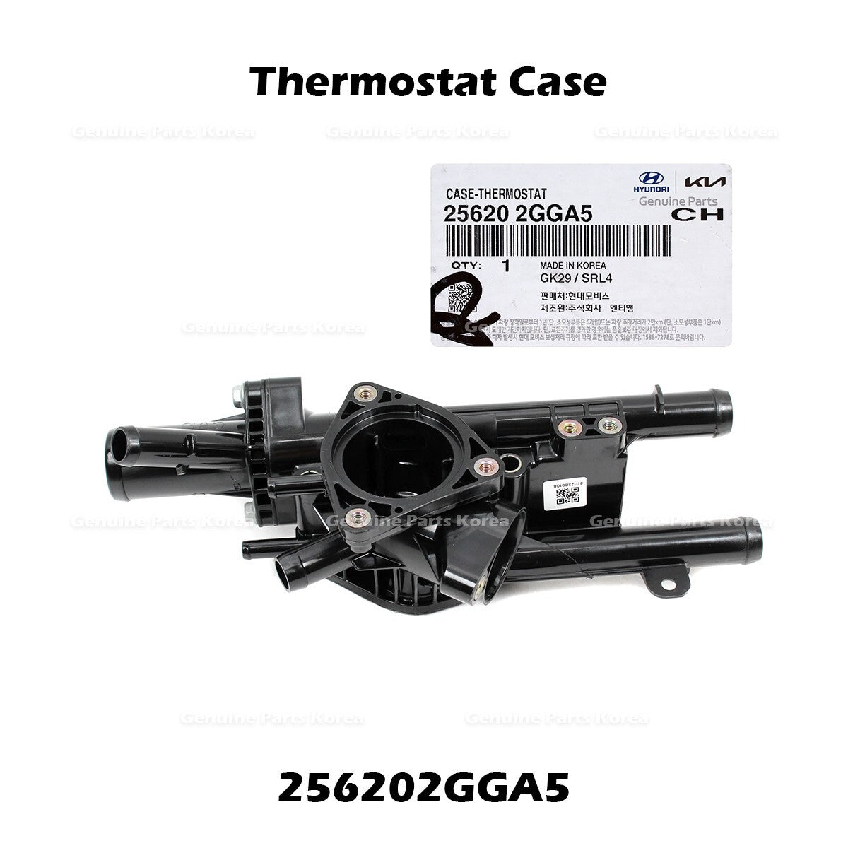 Genuine Thermostat Case 256202GGA5 for Hyundai Santa Fe Sonata Kia Optima