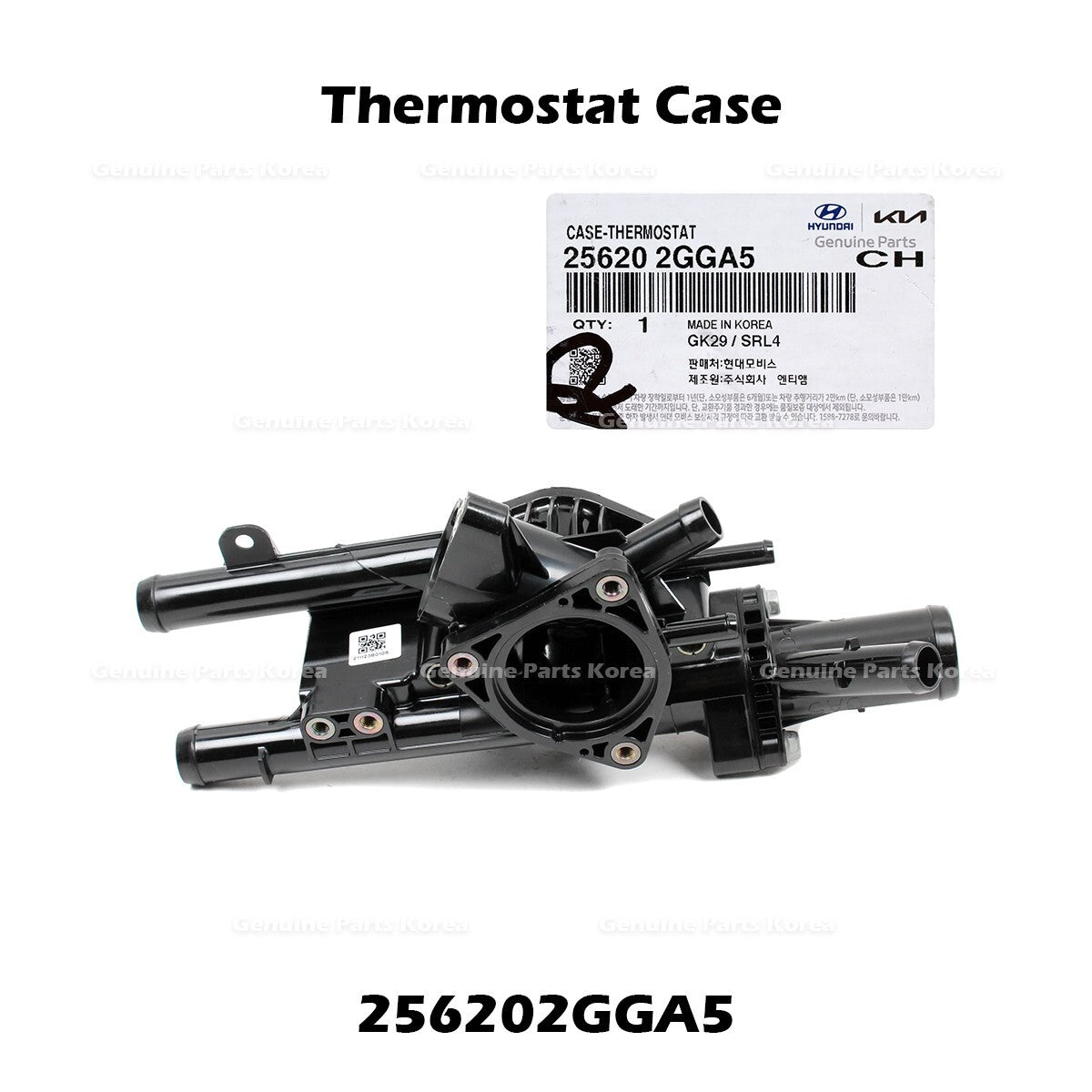 Genuine Thermostat Case 256202GGA5 for Hyundai Santa Fe Sonata Kia Optima