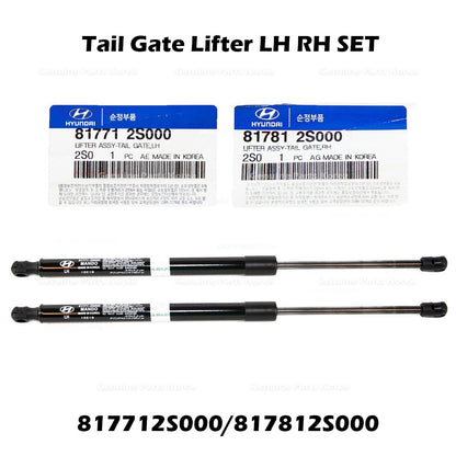 Genuine Tail Gate Lifter LH RH SET 817712S000 817812S000 for Hyundai Tuscon