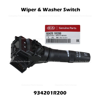 Genuine Wiper & Washer Switch 934201R200 for Hyundai Accent