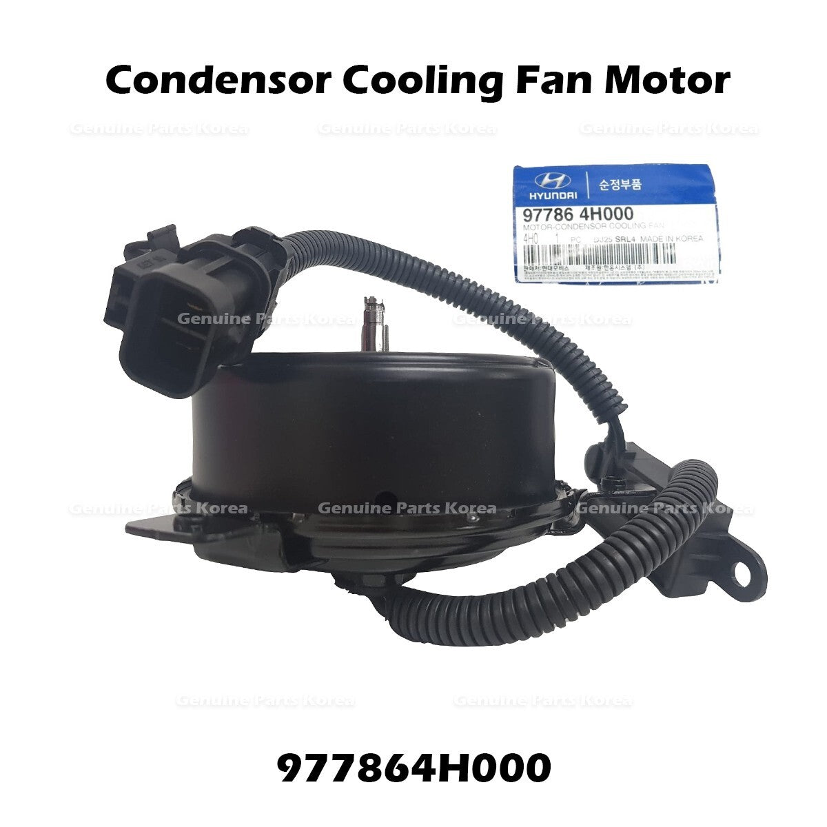 Genuine Condensor Cooling Fan Motor 977864H000 for Hyundai Grand Starex