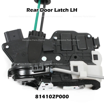 Genuine Rear Door Latch LH 814102P000 for Kia Sorento