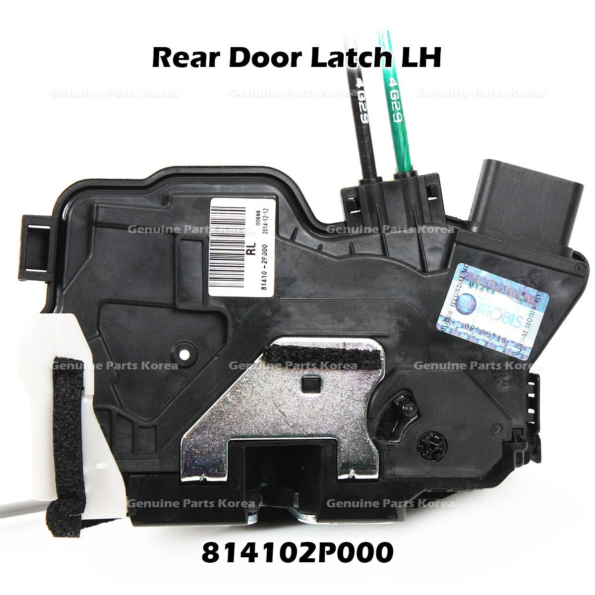 Genuine Rear Door Latch LH 814102P000 for Kia Sorento
