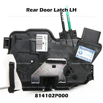 Genuine Rear Door Latch LH 814102P000 for Kia Sorento