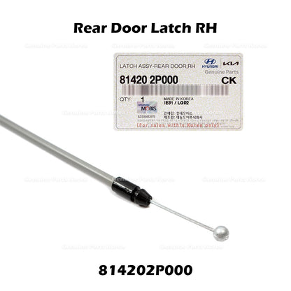 Genuine Rear Door Latch RH 814202P000 for Kia Sorento
