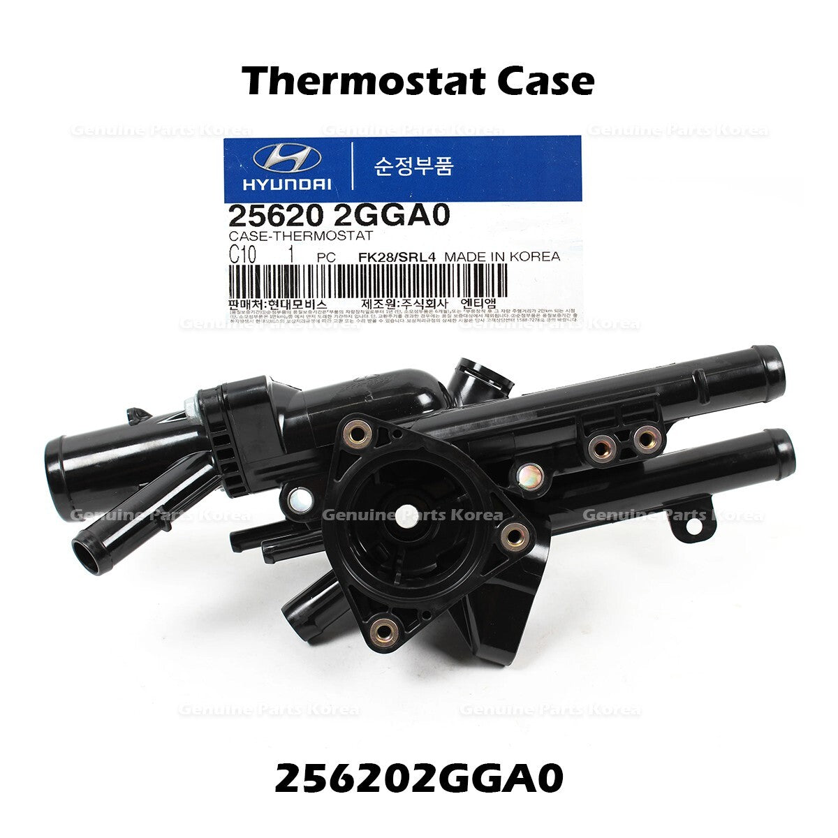 Genuine Thermostat Case 256202GGA0 for Hyundai Santa Fe Tucson Kia Sorento