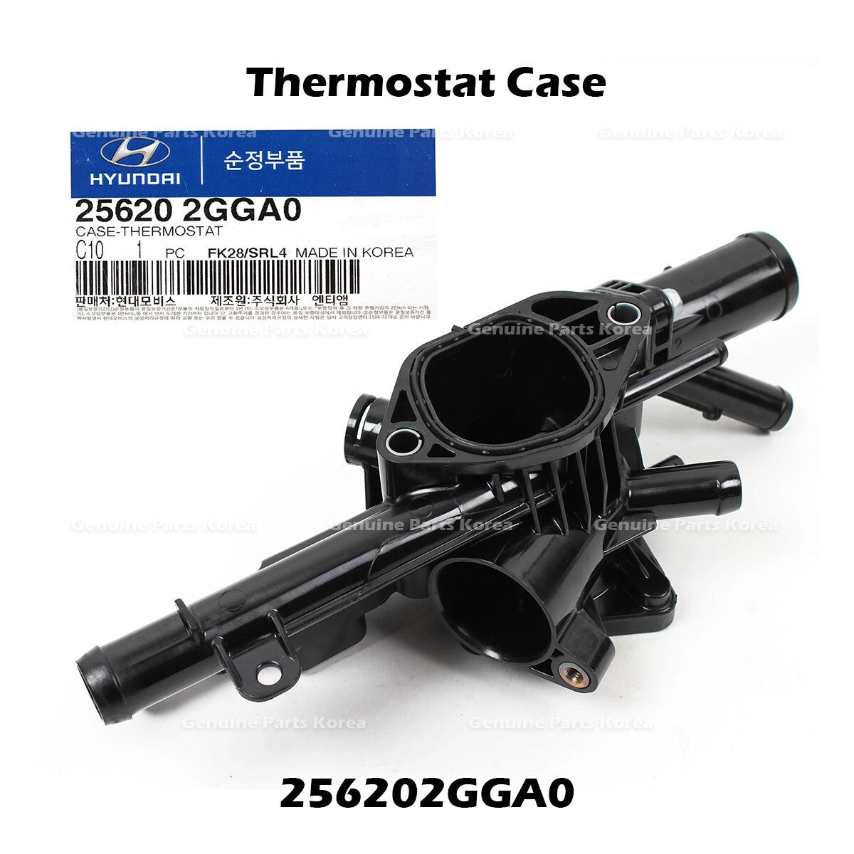 Genuine Thermostat Case 256202GGA0 for Hyundai Santa Fe Tucson Kia Sorento