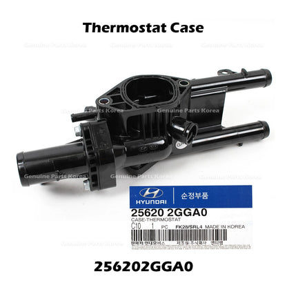 Genuine Thermostat Case 256202GGA0 for Hyundai Santa Fe Tucson Kia Sorento