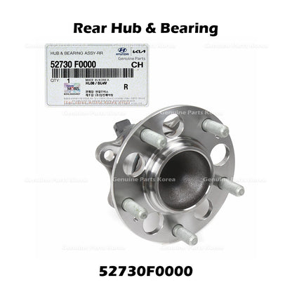 Genuine Rear Hub & Bearing 52730F0000 for Hyundai Elantra Ioniq Kia Forte