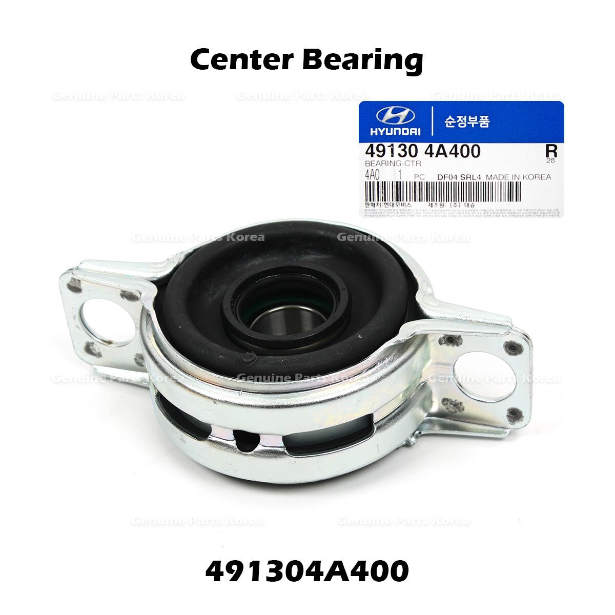 Genuine Center Bearing 491304A400 for Hyundai Santa Fe