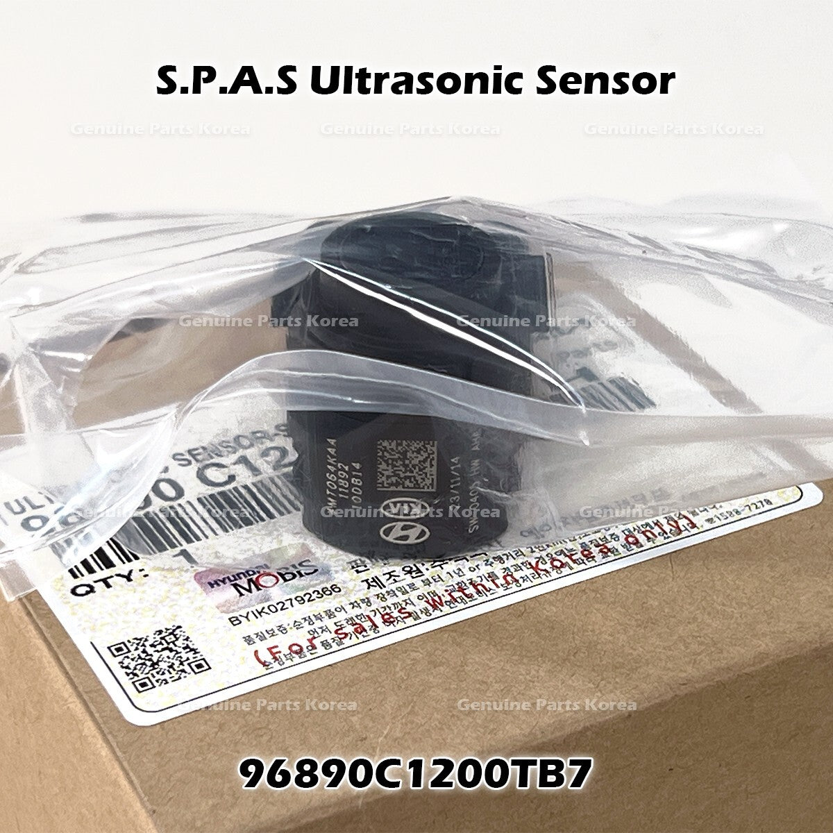 Genuine S.P.A.S Ultrasonic Sensor 96890C1200TB7 for Hyundai Sonata Grandeur