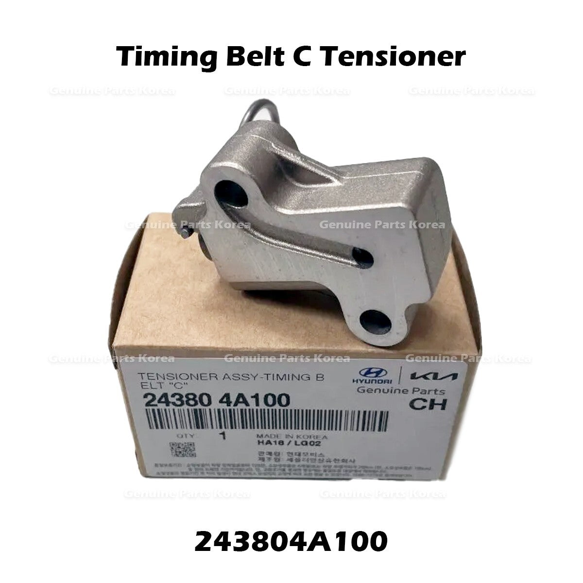 Genuine Timing Belt C Tensioner 243804A100 for Hyundai Grand Starex H1