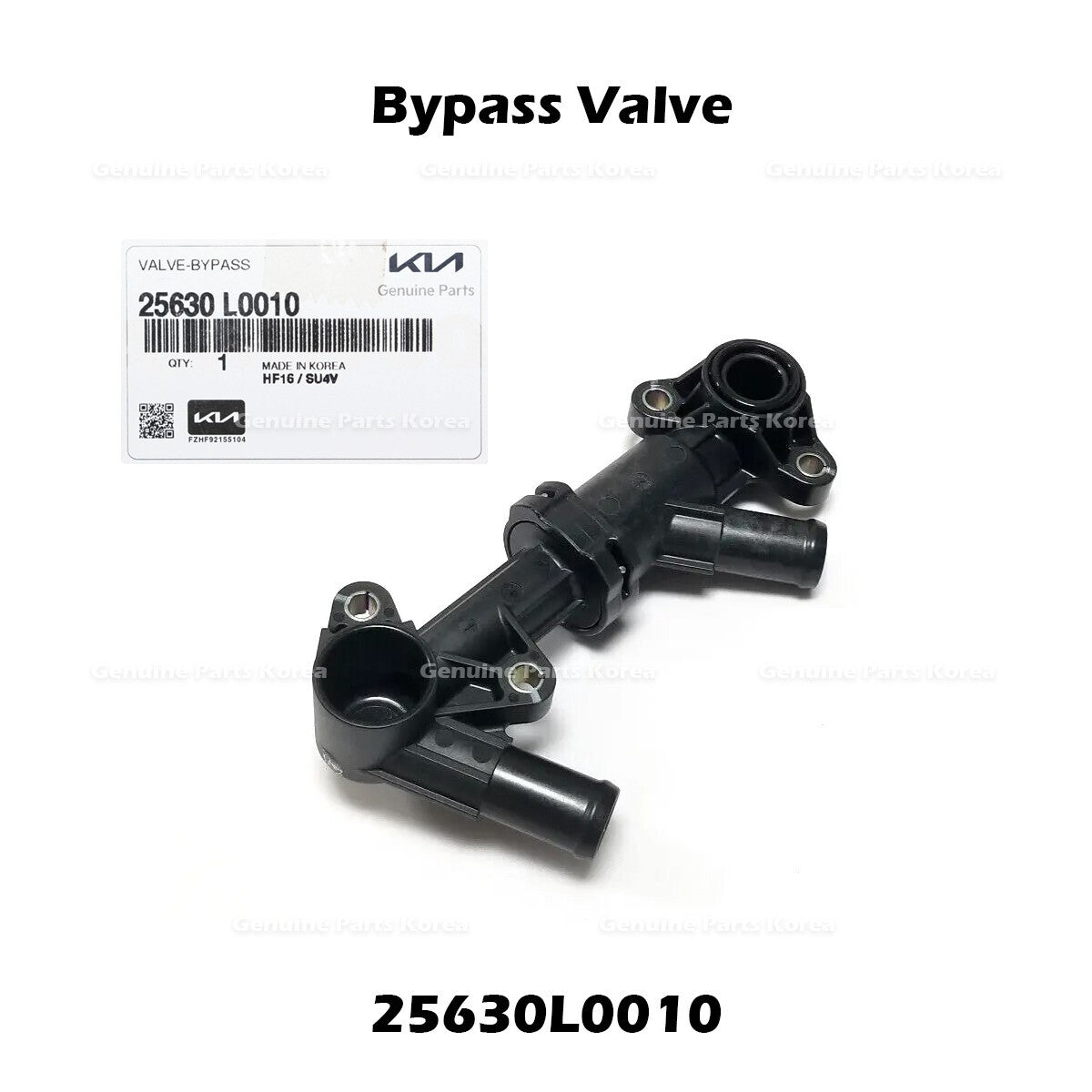 Genuine Bypass Valve 25630L0010 for Hyundai Santa Cruz Tucson Kia Sorento