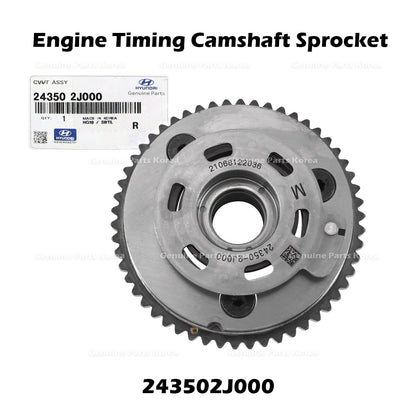 Genuine Engine Timing Camshaft Sprocket 243502J000 for Hyundai Elantra Kona