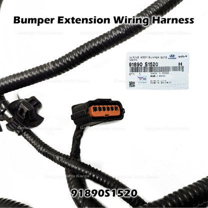Genuine Bumper Extension Wiring Harness 91890S1520 for Hyundai Santa Fe Hybrid