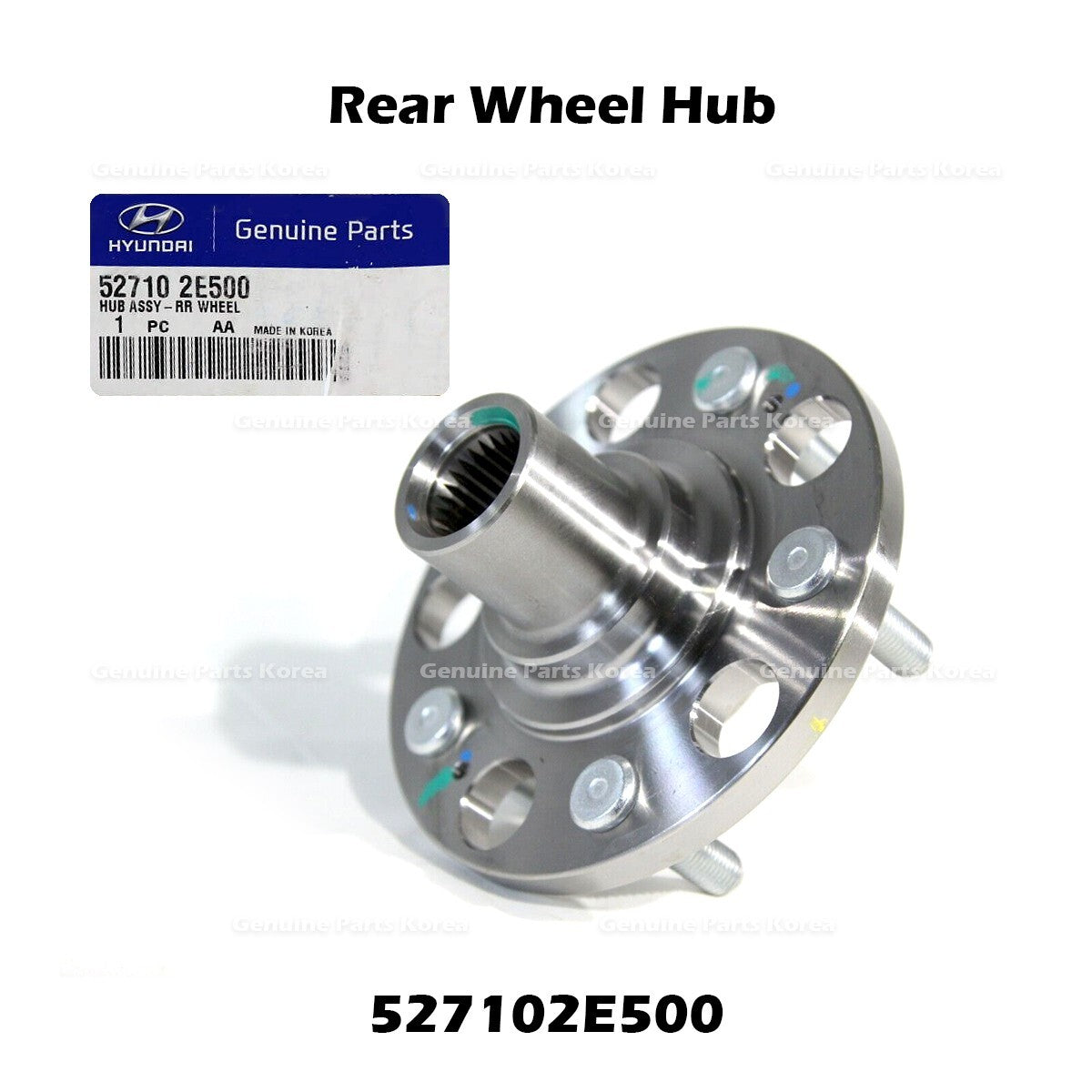 Genuine Rear Wheel Hub 527102E500 for Hyundai Tucson Kia Sportage