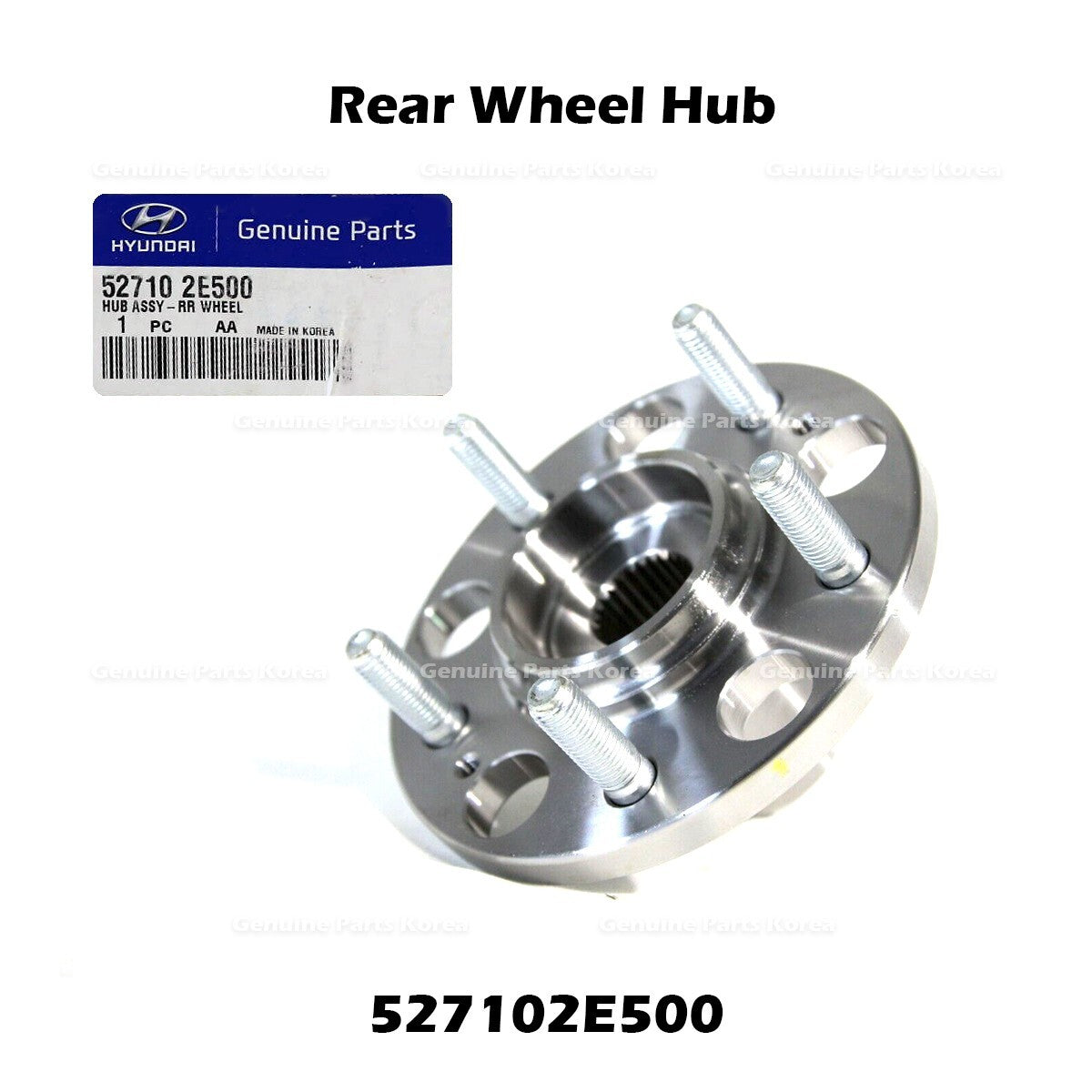 Genuine Rear Wheel Hub 527102E500 for Hyundai Tucson Kia Sportage