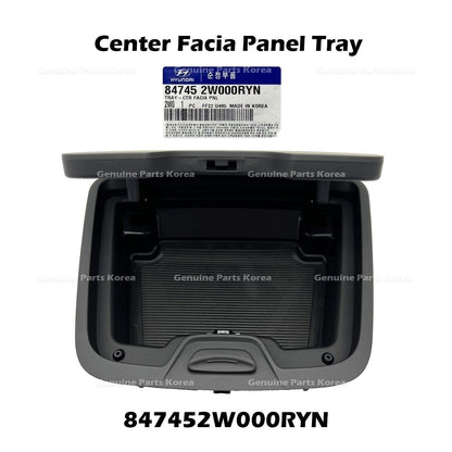 Genuine Center Facia Panel Tray 847452W000RYN for Hyundai Santa Fe