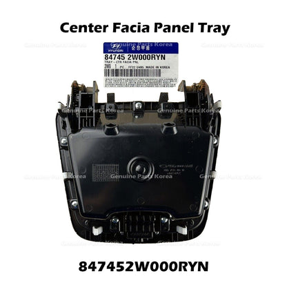 Genuine Center Facia Panel Tray 847452W000RYN for Hyundai Santa Fe
