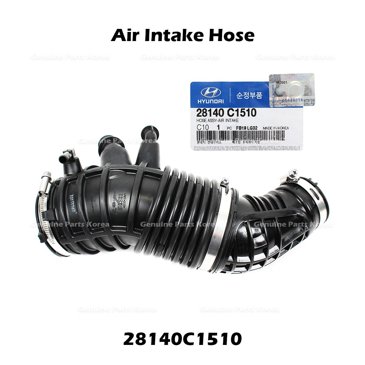 Genuine Air Intake Hose 28140C1510 for Kia Optima
