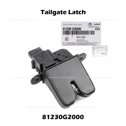 Genuine Tailgate Latch 81230G2000 for Hyundai Ioniq