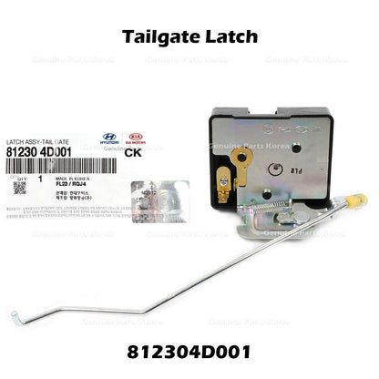 Genuine Tailgate Latch 812304D001 for Hyundai Entourage Kia Sedona