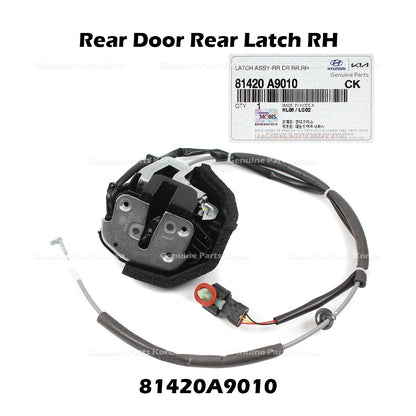 Genuine Rear Door Rear Latch RH 81420A9010 for Kia Sedona