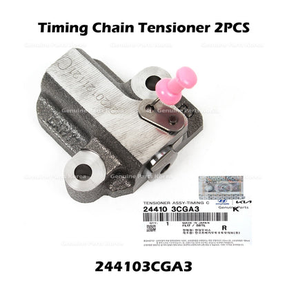 Genuine Timing Chain Tensioner 2PCS 244103CGA3 for Hyundai Kia