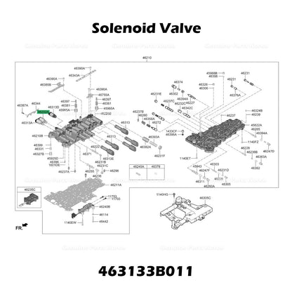 Genuine Solenoid Valve 463133B011 for Hyundai Kia