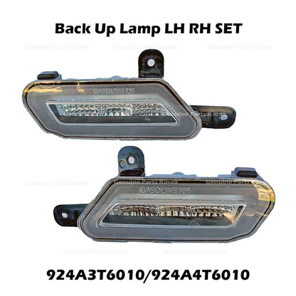 Genuine Back Up Lamp LH RH SET 924A3T6010 924A4T6010 for Hyundai Genesis GV80