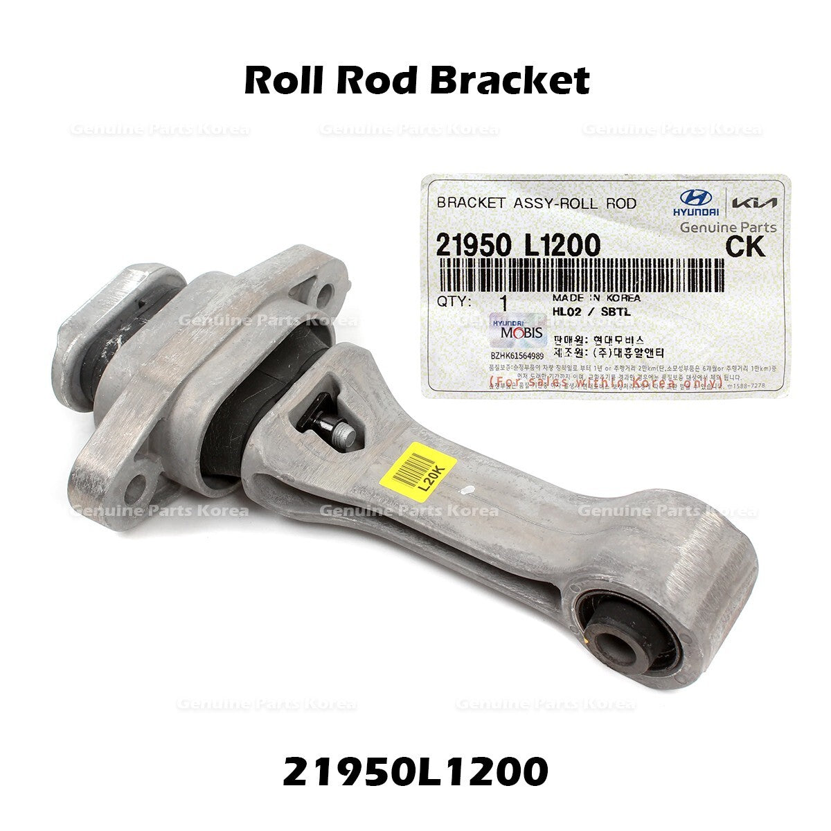 Genuine Roll Rod Bracket 21950L1200 for Hyundai Sonata
