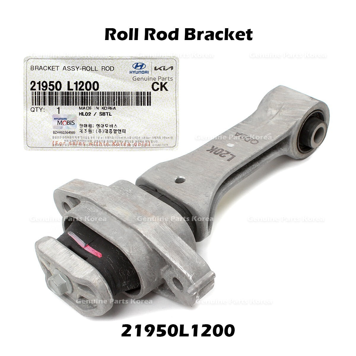 Genuine Roll Rod Bracket 21950L1200 for Hyundai Sonata