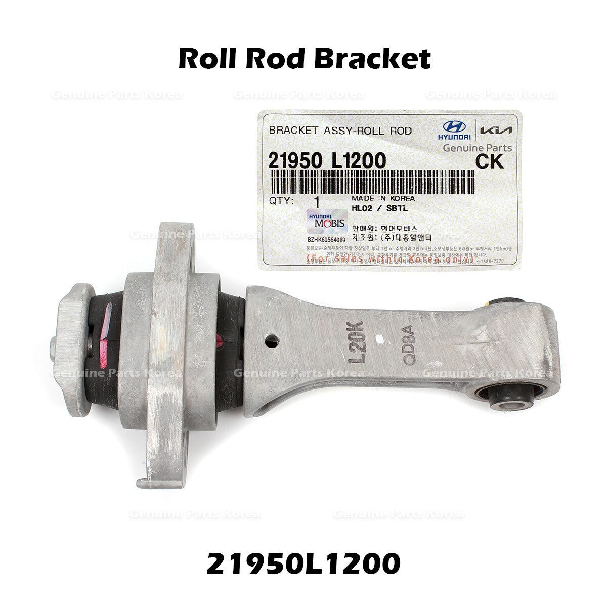 Genuine Roll Rod Bracket 21950L1200 for Hyundai Sonata