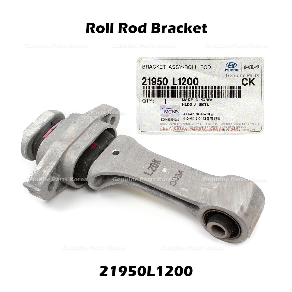 Genuine Roll Rod Bracket 21950L1200 for Hyundai Sonata