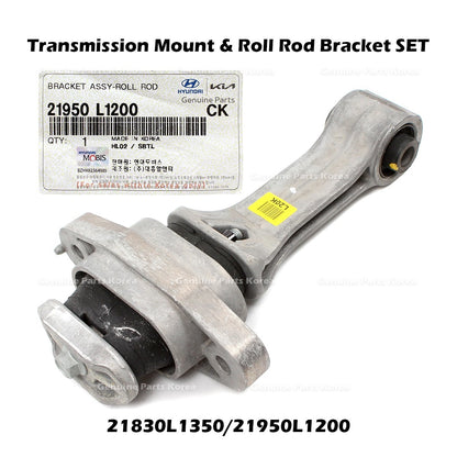Genuine Transmission Mount & Roll Rod Bracket SET for Hyundai Sonata