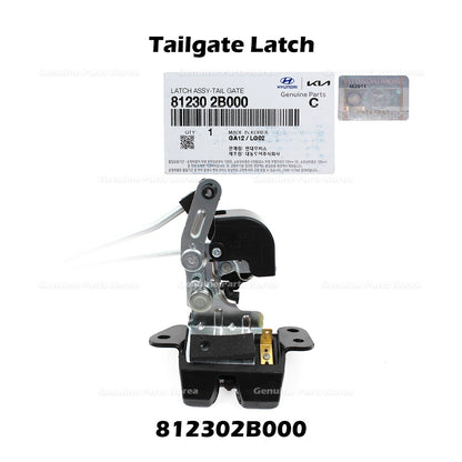 Genuine Tailgate Latch 812302B000 for Hyundai Santa Fe