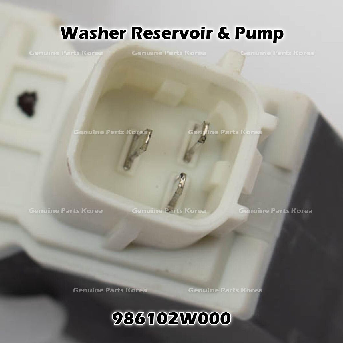 Genuine Washer Reservoir & Pump 986102W000 for Hyundai Santa Fe