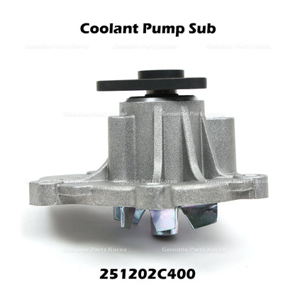 Genuine Coolant Pump Sub 251202C400 for Hyundai Genesis Coupe