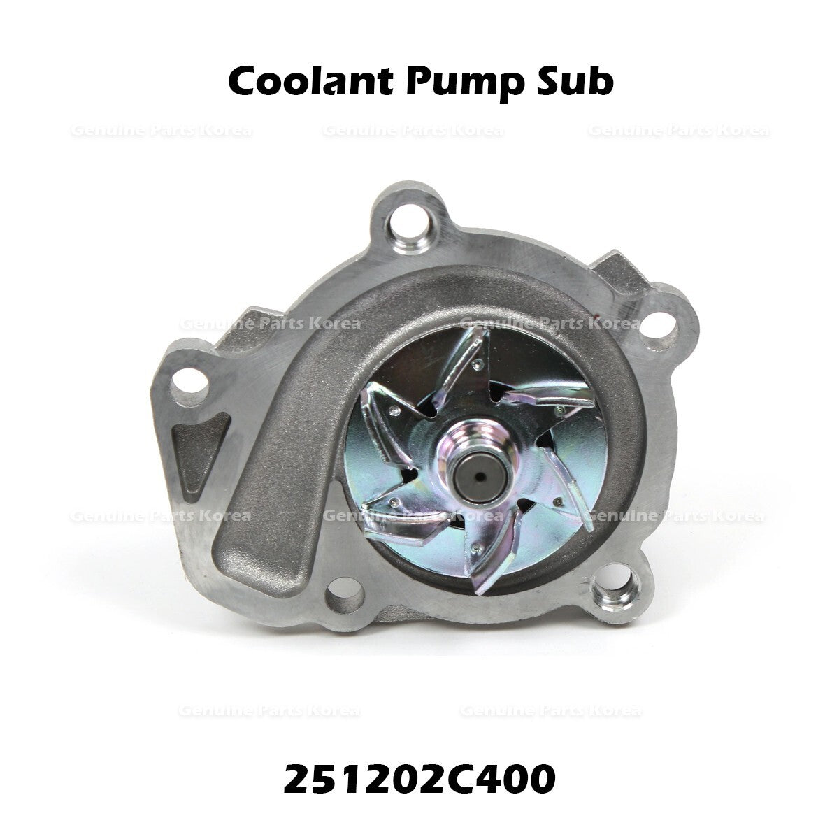 Genuine Coolant Pump Sub 251202C400 for Hyundai Genesis Coupe