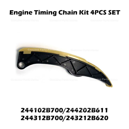 Genuine Engine Timing Chain Kit 4PCS SET for Hyundai Tucson Kia Optima Seltos