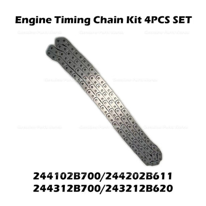 Genuine Engine Timing Chain Kit 4PCS SET for Hyundai Tucson Kia Optima Seltos