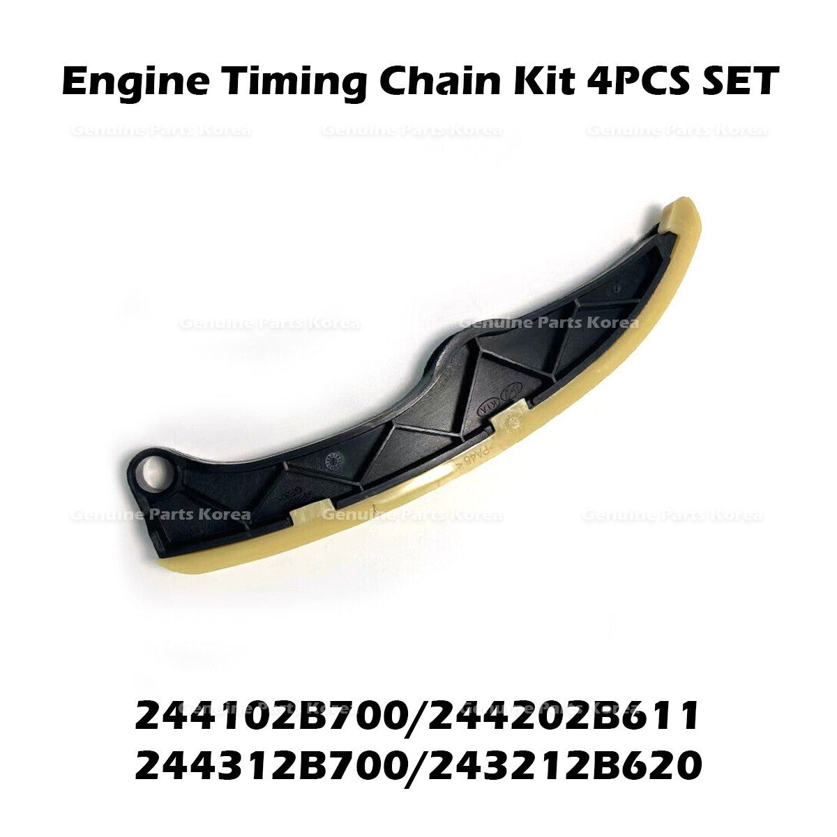 Genuine Engine Timing Chain Kit 4PCS SET for Hyundai Tucson Kia Optima Seltos