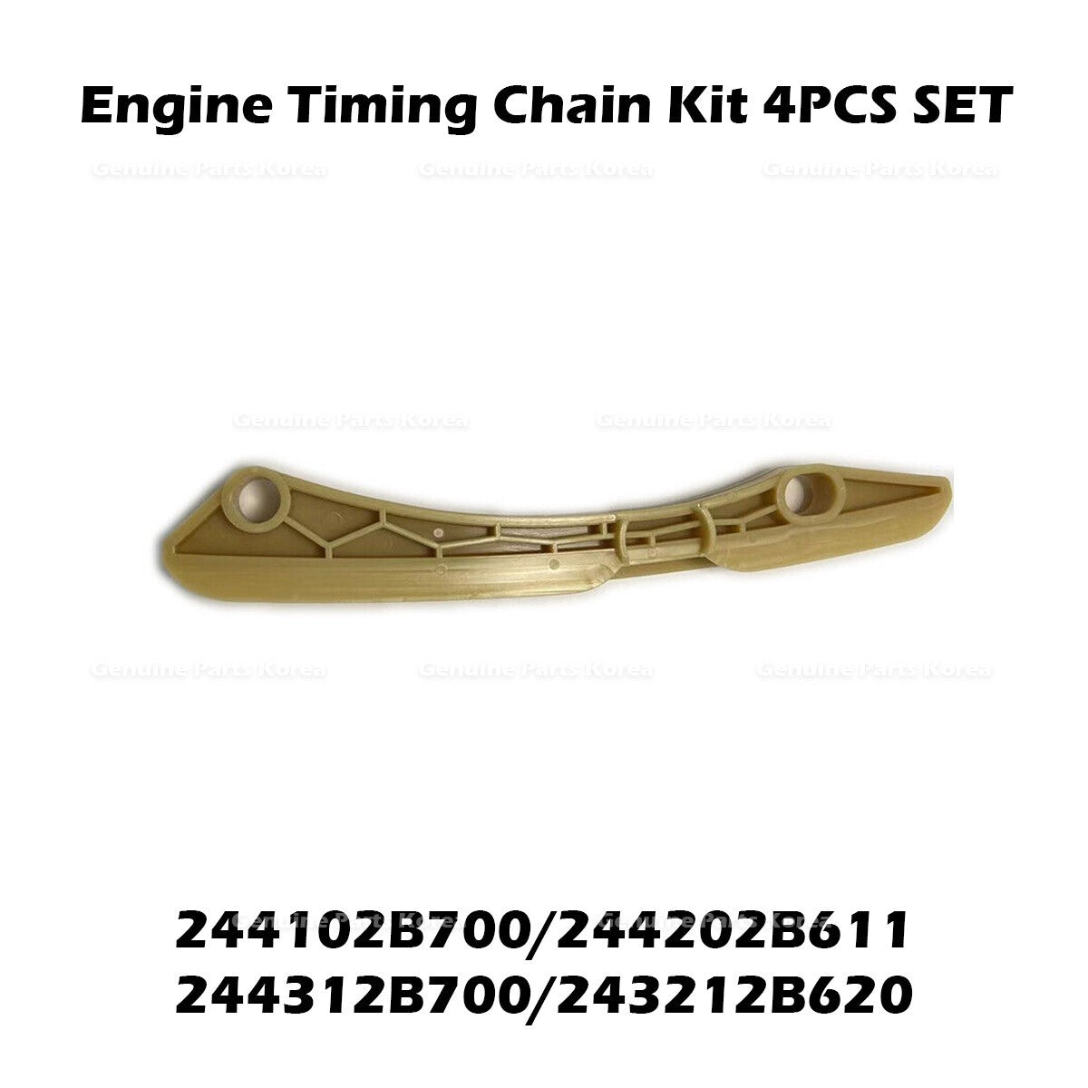 Genuine Engine Timing Chain Kit 4PCS SET for Hyundai Tucson Kia Optima Seltos