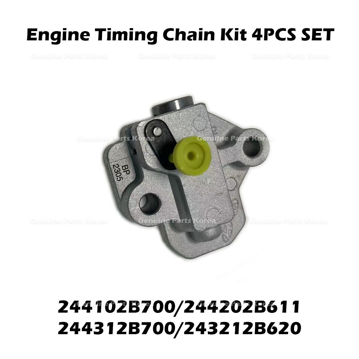 Genuine Engine Timing Chain Kit 4PCS SET for Hyundai Tucson Kia Optima Seltos